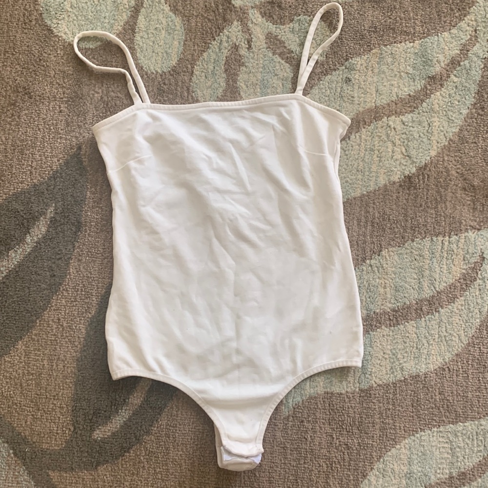 Free people white bodysuit